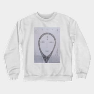 Beauty Unique Portrait Art Crewneck Sweatshirt